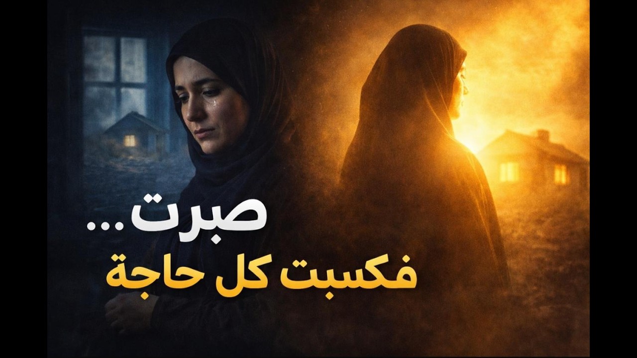 رسالة لكل انثى ( في صبر… بيغيّر المصير )