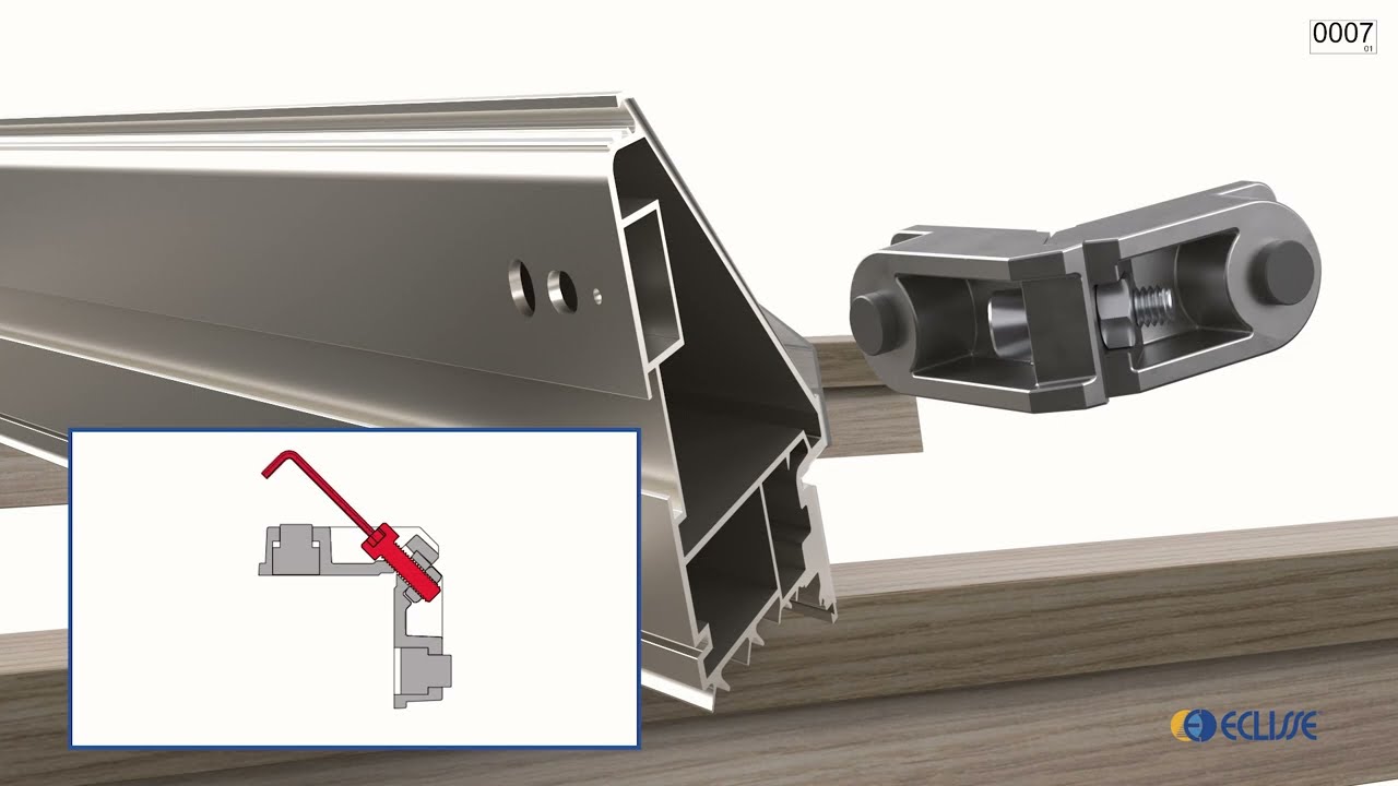 How to assemble a spalyed door frame | ECLISSE 40 stud wall kit