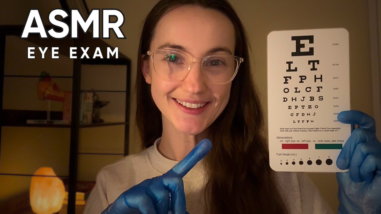 ASMR Nostalgic Eye Exam (Lofi) 👁️