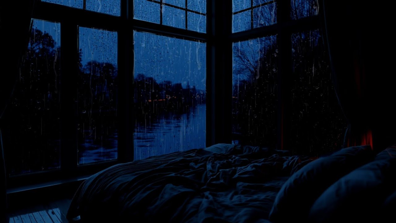 Calm Rain on Window | Sleep & Relax ASMR