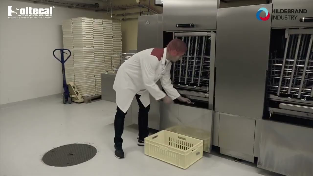 Moldes impecables en segundos — maquinaria de limpieza industrial Hildebrand