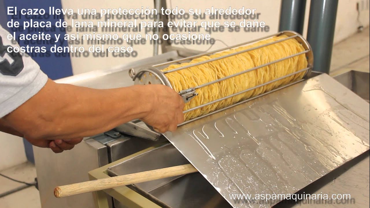 Freidora manual de canastilla para tostada y botana