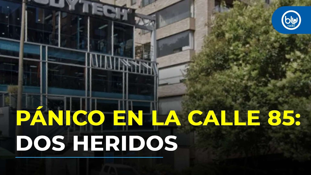 ¿Qué pasó en la calle 85? Detalles del tiroteo frente a reconocido gimnasio de Bogotá