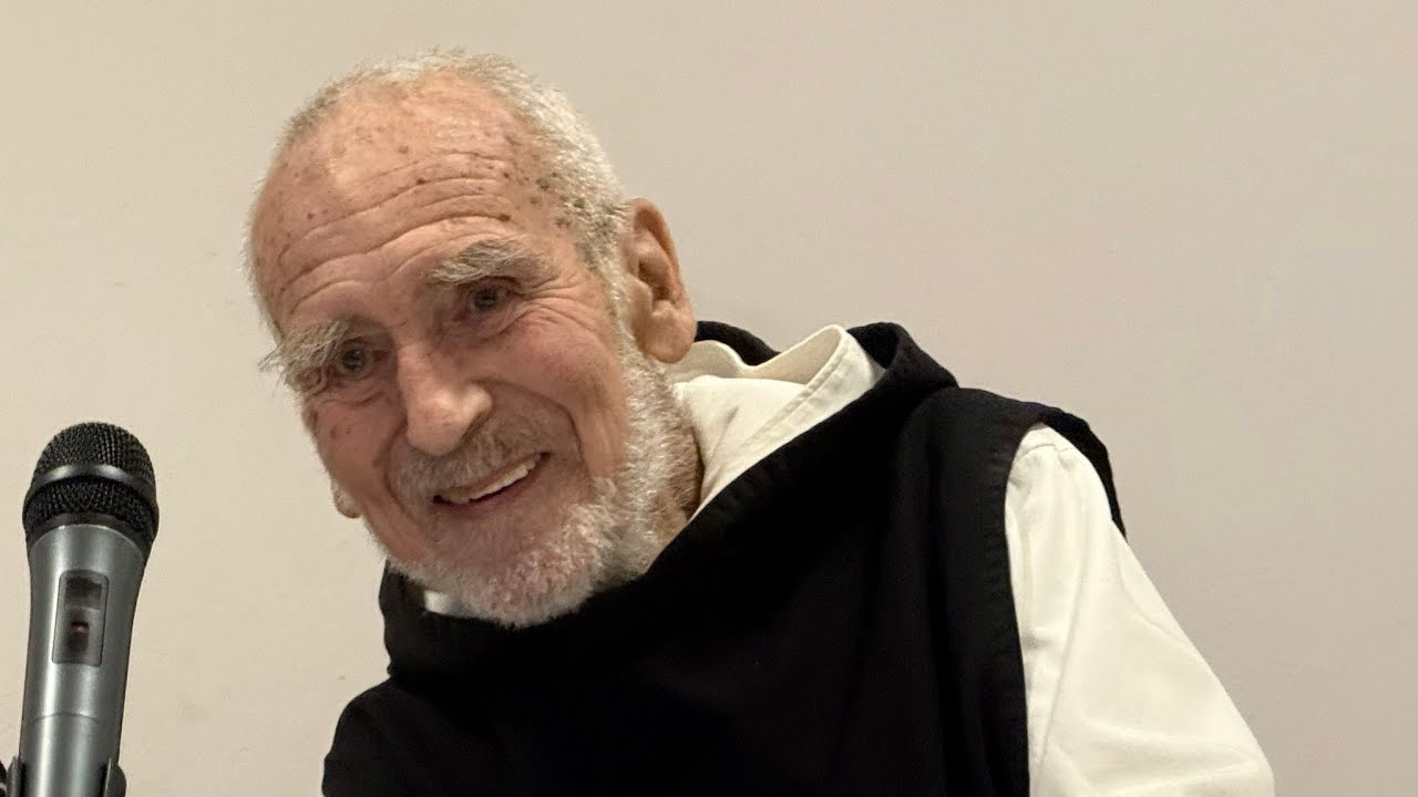 David Steindl-Rast und Johannes Neuhauser - Preisverleihung "Trompete von Jericho" - "FRIEDEN HEUTE"