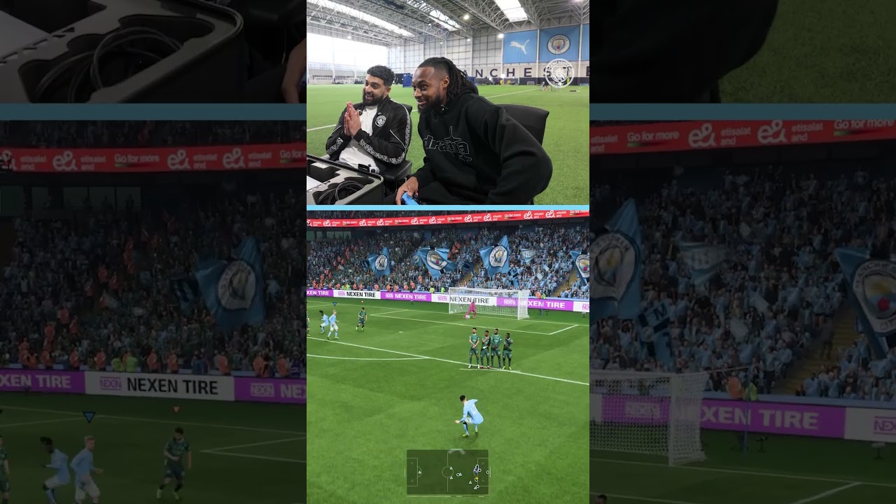 FG vs Semenyo on FC 26! ⚽️🎮 | #mancity #fc26 #shorts