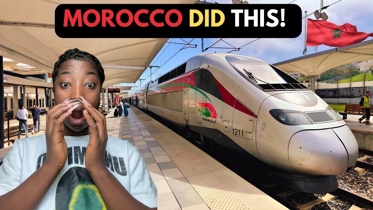 Morocco Did THIS… Africa’s Fastest Train 🇲🇦🚄