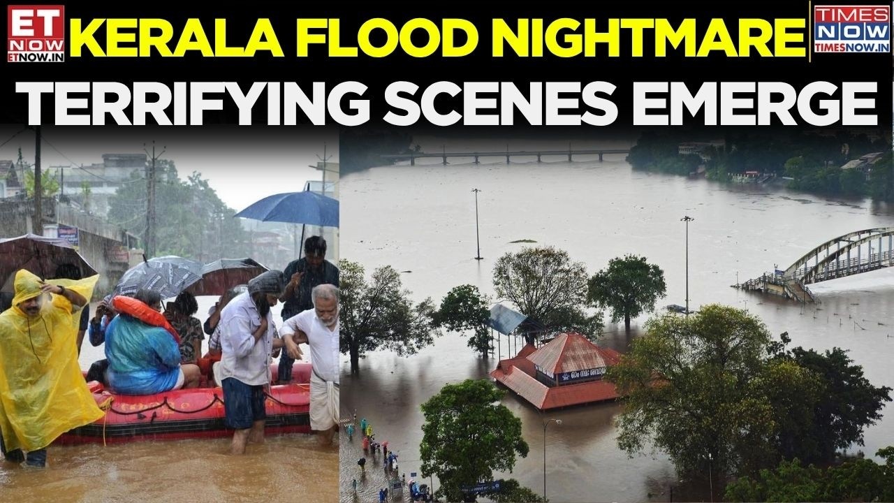Kerala Floods Leave Massive Destruction Behind; Shocking Videos Capture Nature's Fury | Top News