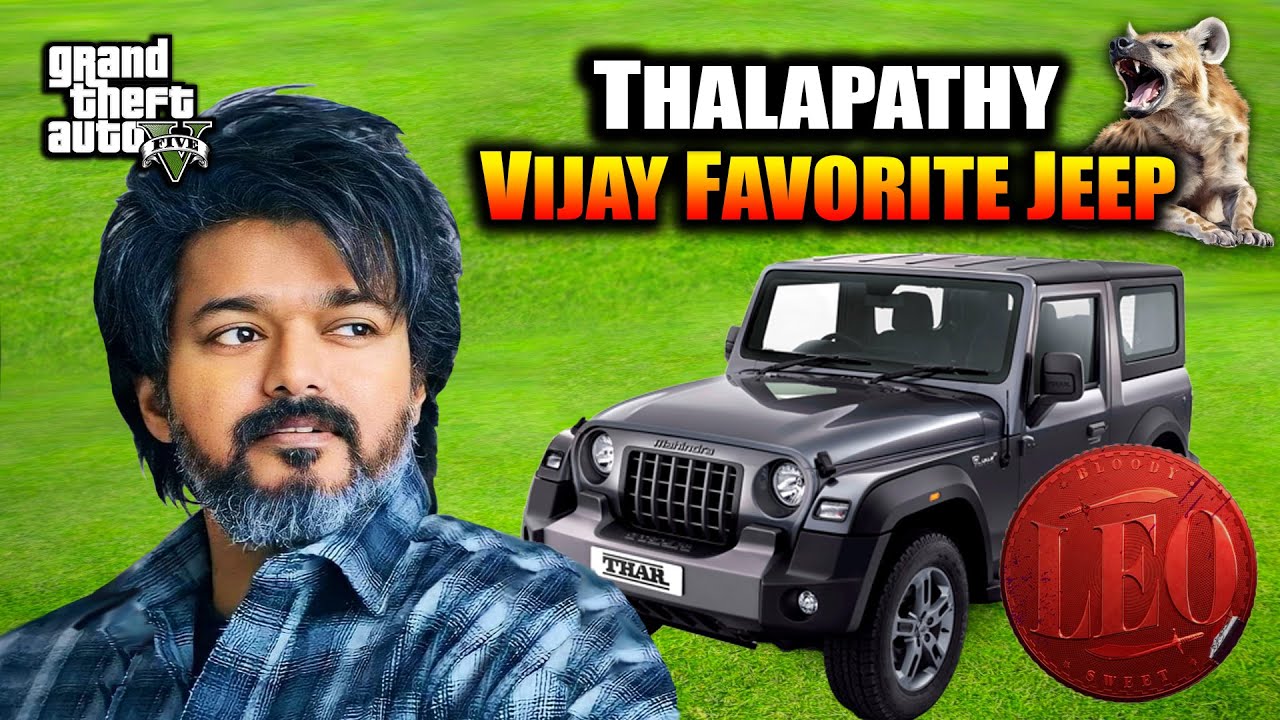 STEALING Vijay THAR JEEP in GTA 5 | Hyena | LEO | Tamil Games |