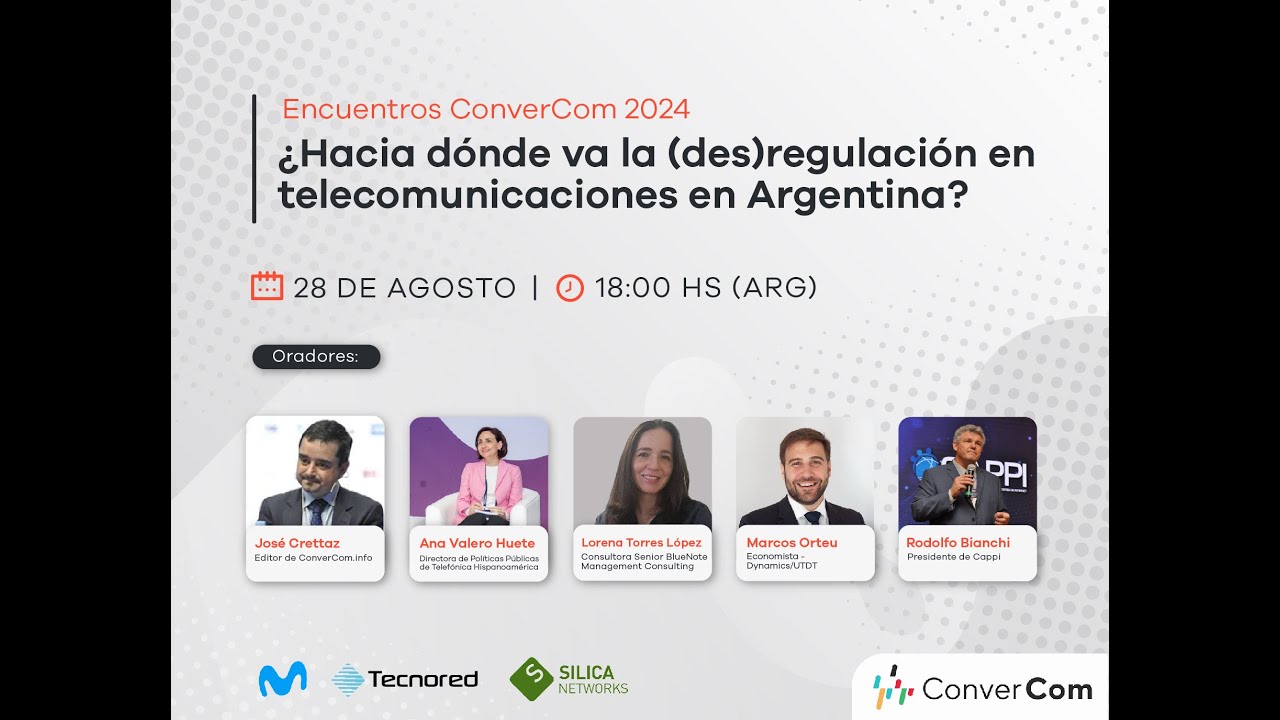 Encuentros ConverCom 2024. ¿Hacia donde va la (des)regulación en telecomunicaciones en Argentina?