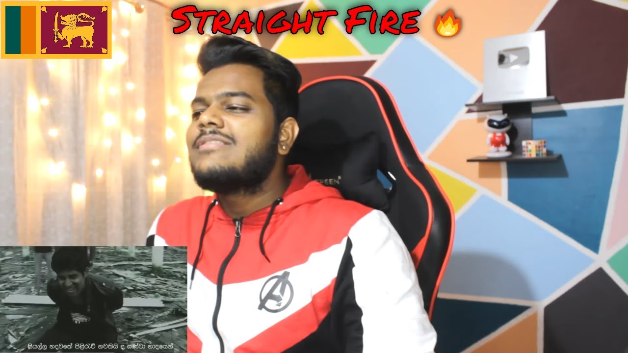 INDIAN REACTION TO SRILANKAN RAP | Deviyange Bare - Drill Team Ft. Sanuka