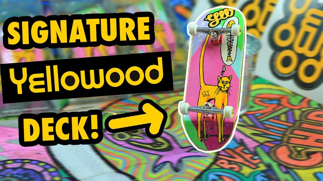 YELLOWOOD SPONSOR PACK UNBOXING AND SIG DECK!