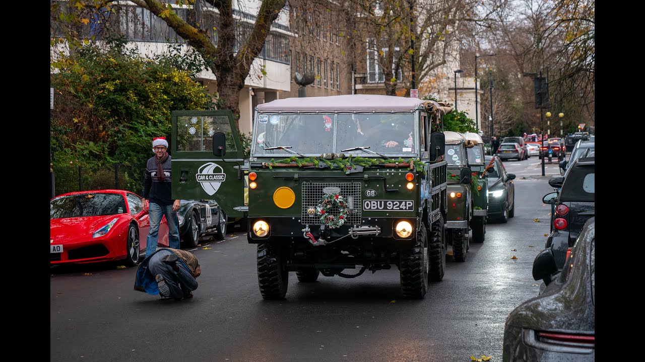 Побег из сарая: лондонские Land Rover
