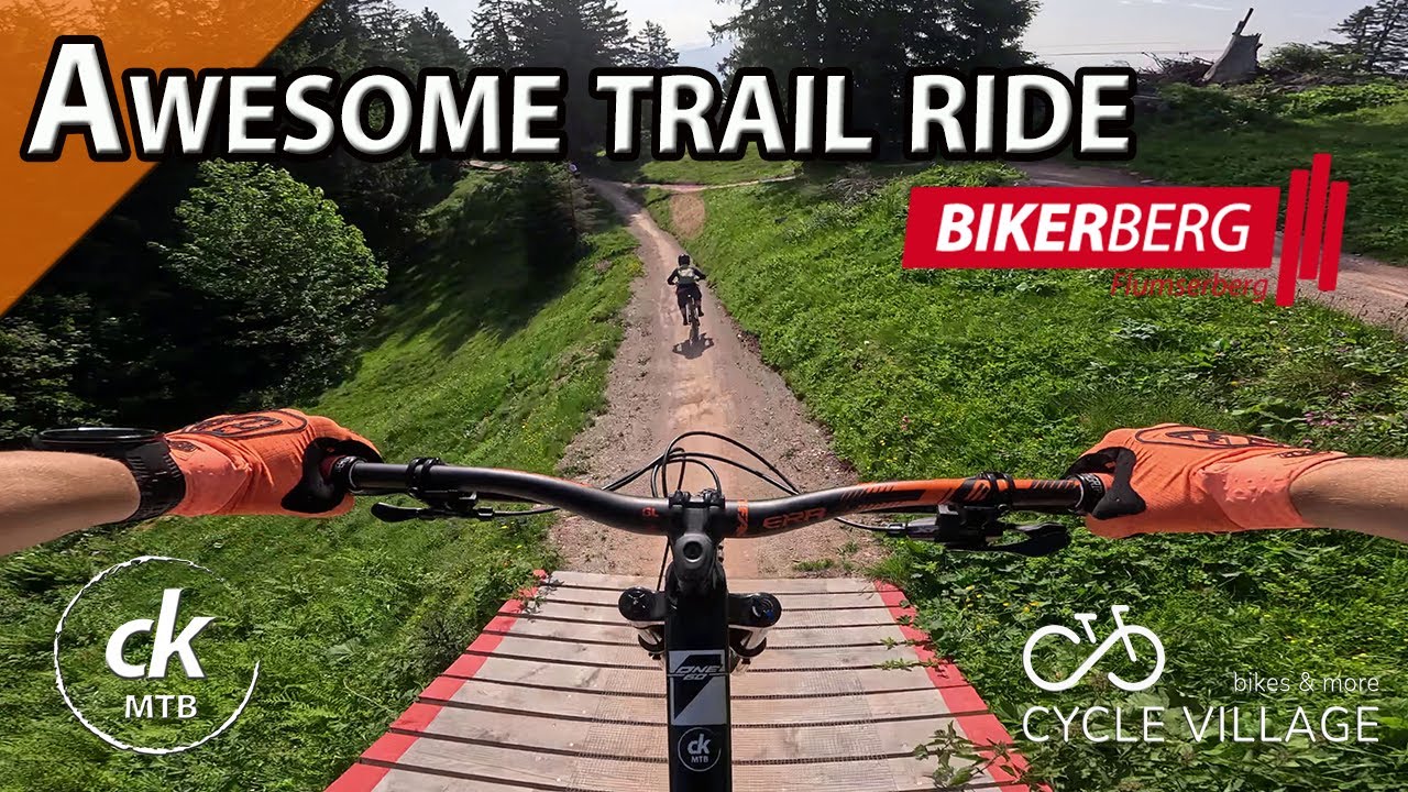 Fantastischer Trail Ride am Bikerberg Flumserberg | Merida ONE-SIXTY | ck MTB