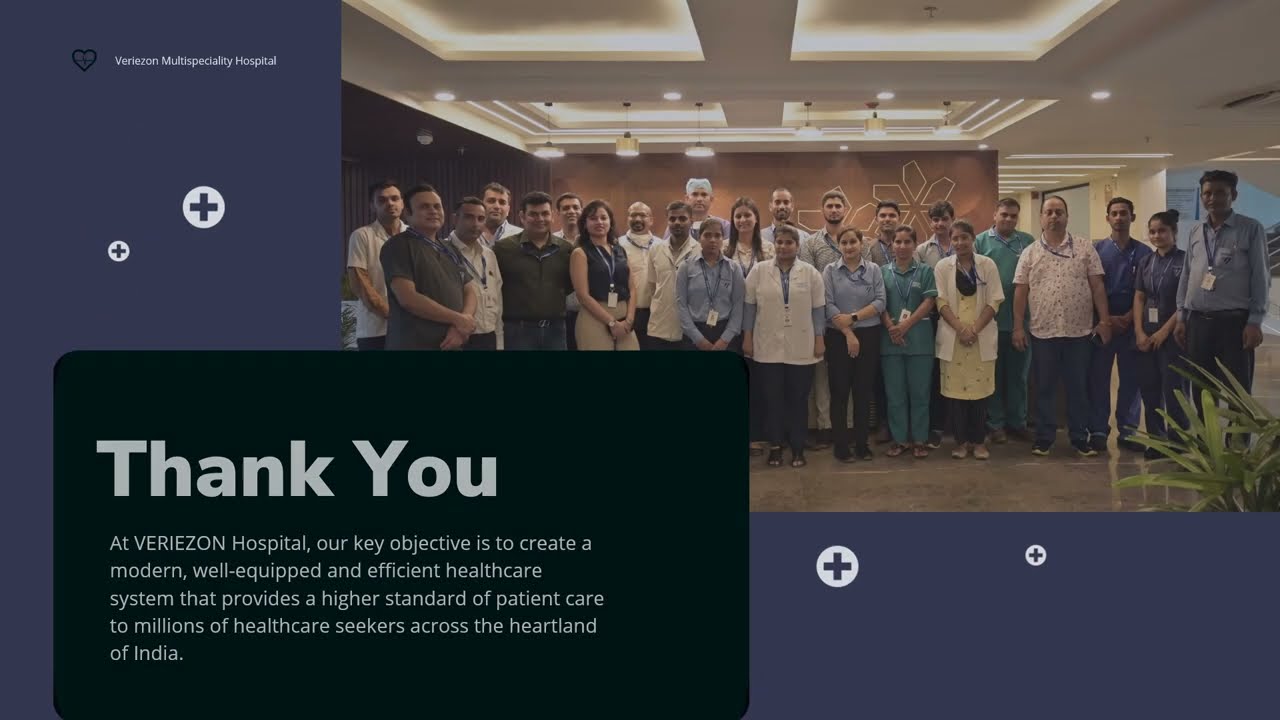 Pitch Deck For a MultiSpeciality Hospital