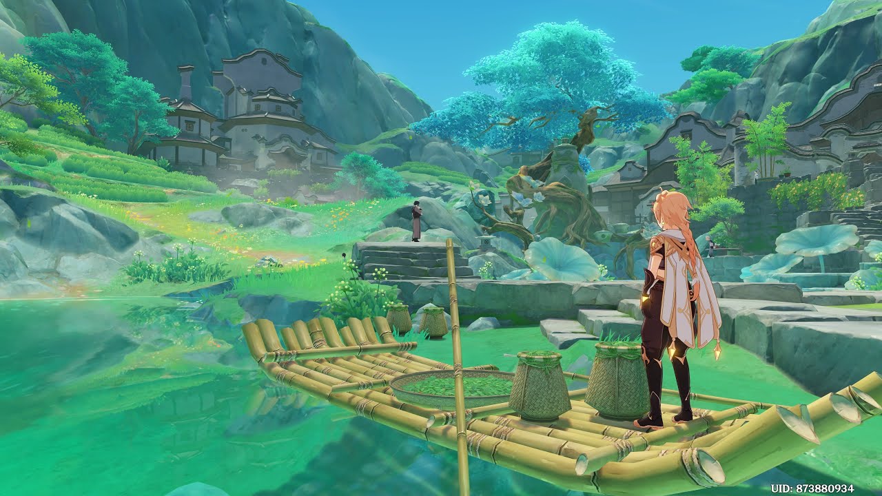 【落ち着く】～璃月新エリア 翹英荘(ぎょうえいそう)BGM～【原神】