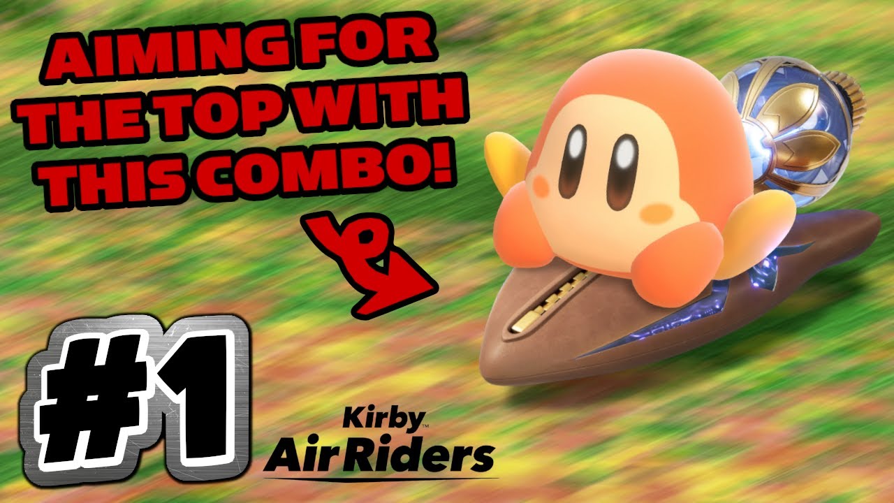 Kirby Air Riders - Waddle Dee Aims for the Top in Rocket Star #1