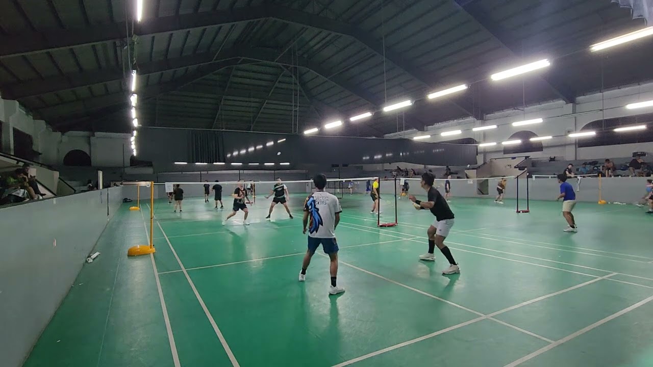 Marlon/Archie vs Ivan/NJ (BBC Queuing - Brittany Badminton Court)