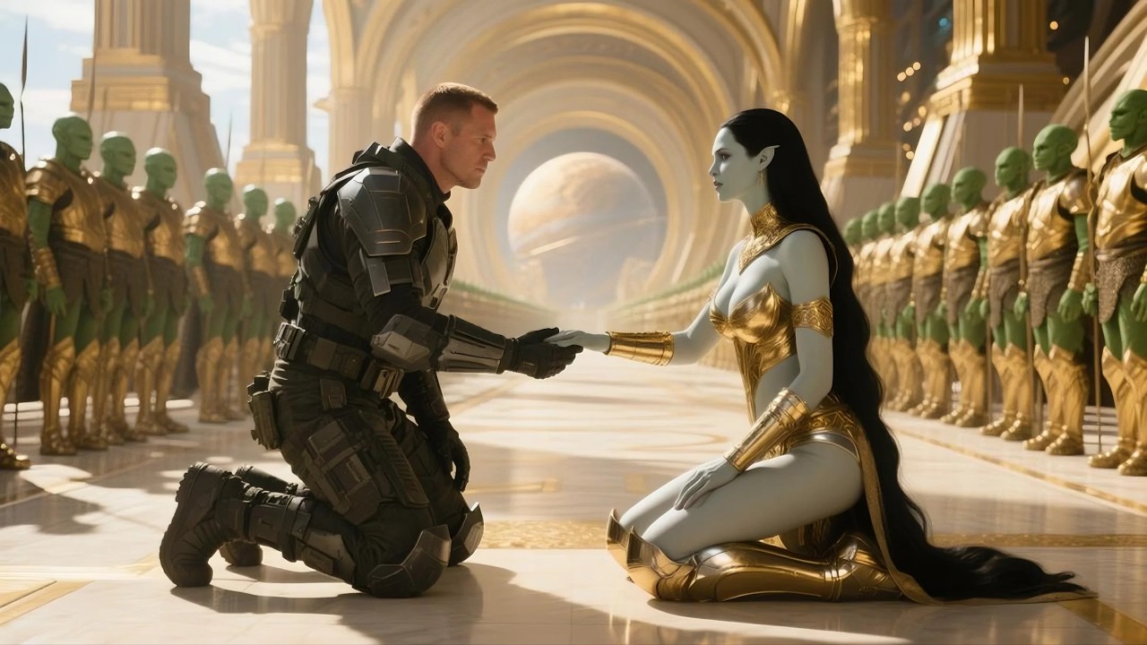 The Alien Woman Was a General—But She Knelt Like a Servant Before Him.! II Sci-Fi StoRy