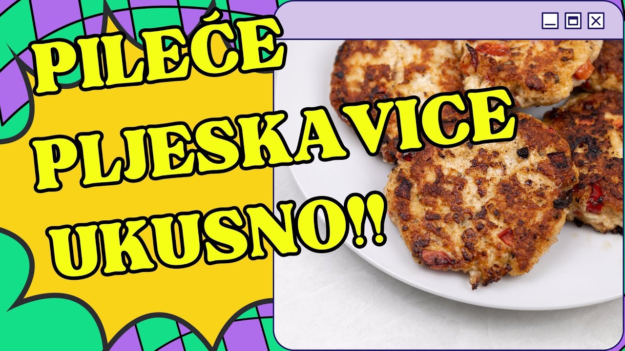 Pilece pljeskavice - Recept za pljeskavice od pileceg mesa - Dobri Recepti