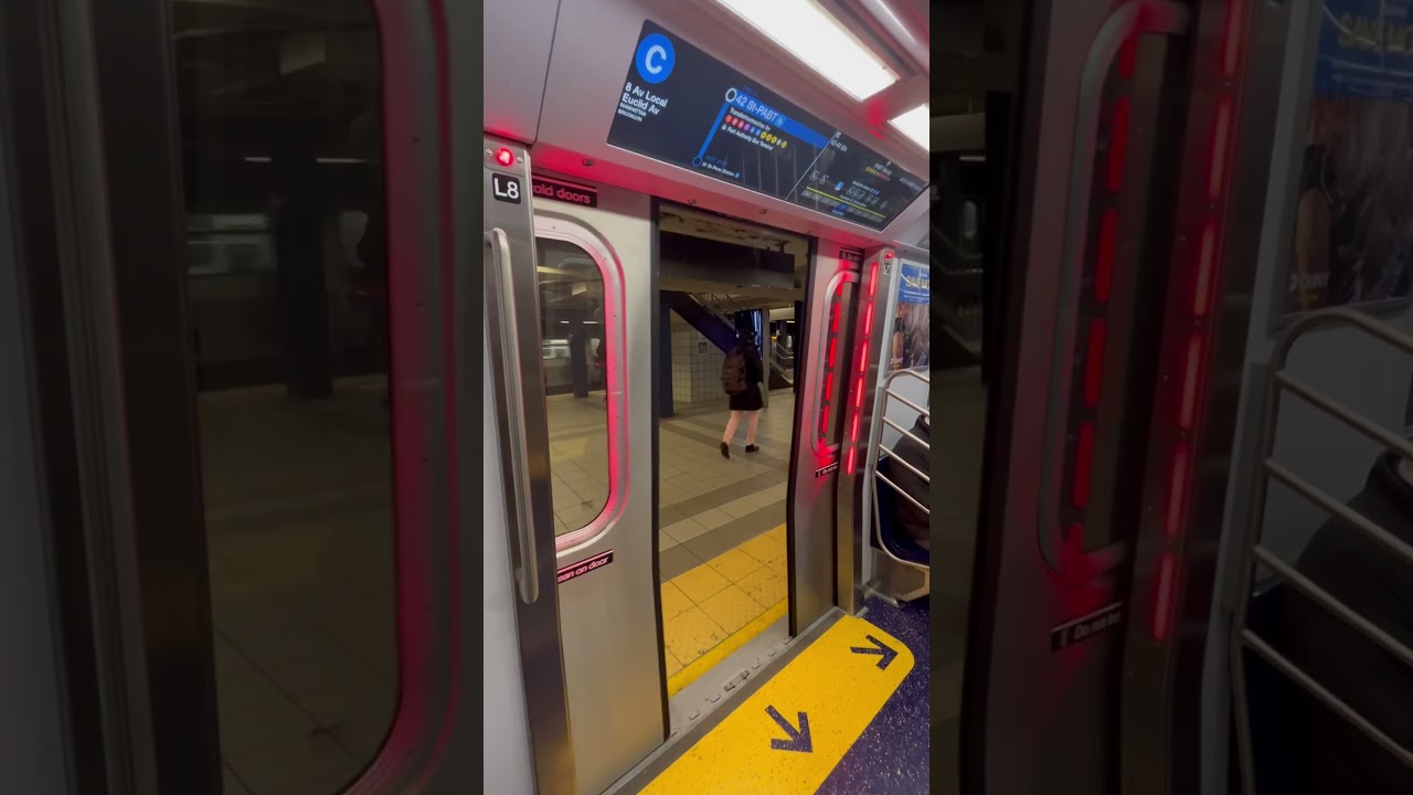 MTA NYC Subway R211T Doors Closing (Open Gangway)