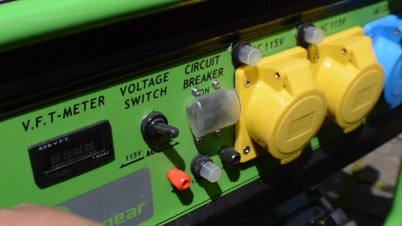 Greengear Generator Quick start video