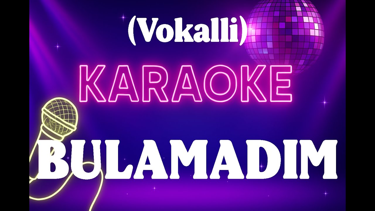 İbrahim Tatlıses - Bulamadım KARAOKE
