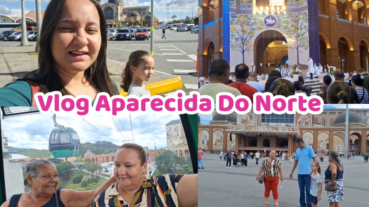 VLOG UM DIA EM APARECIDA 2026 ✨️ ANDAMOS DE BONDINHO | MISSA | FEIRA | ALMOÇO | Elisangela Menezes 🧩