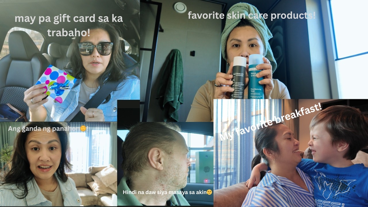 Chika minute!hindi na masaya ang asawa ko sa akin. Favorite skin care products!