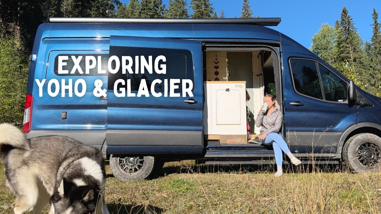E3: Bear Creek Falls in Glacier NP & Wapta Falls in Yoho NP | Vanlife in the Canadian Rockies