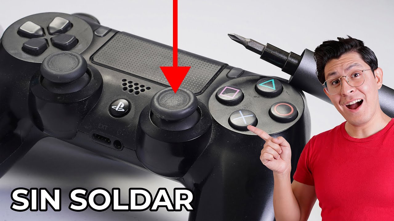 Reparar Drift de Dualshock 4 (SIN SOLDAR)