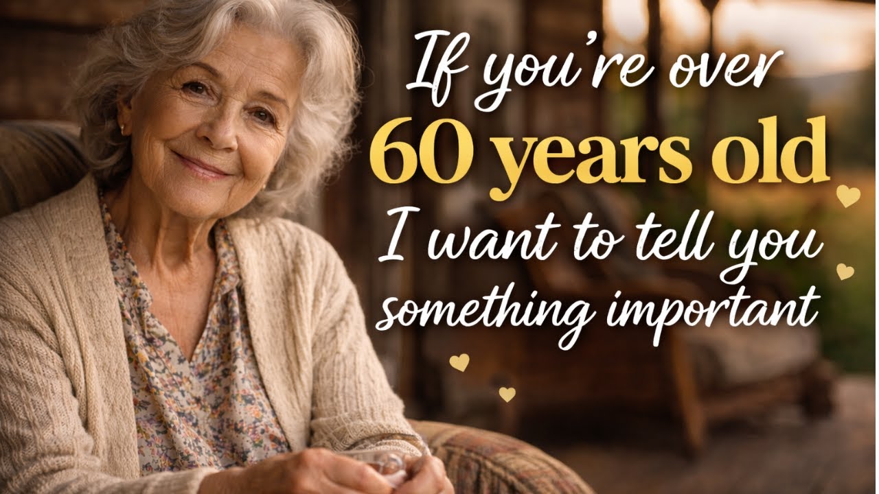 If You Are Over 60, I Want to Tell You Something Important