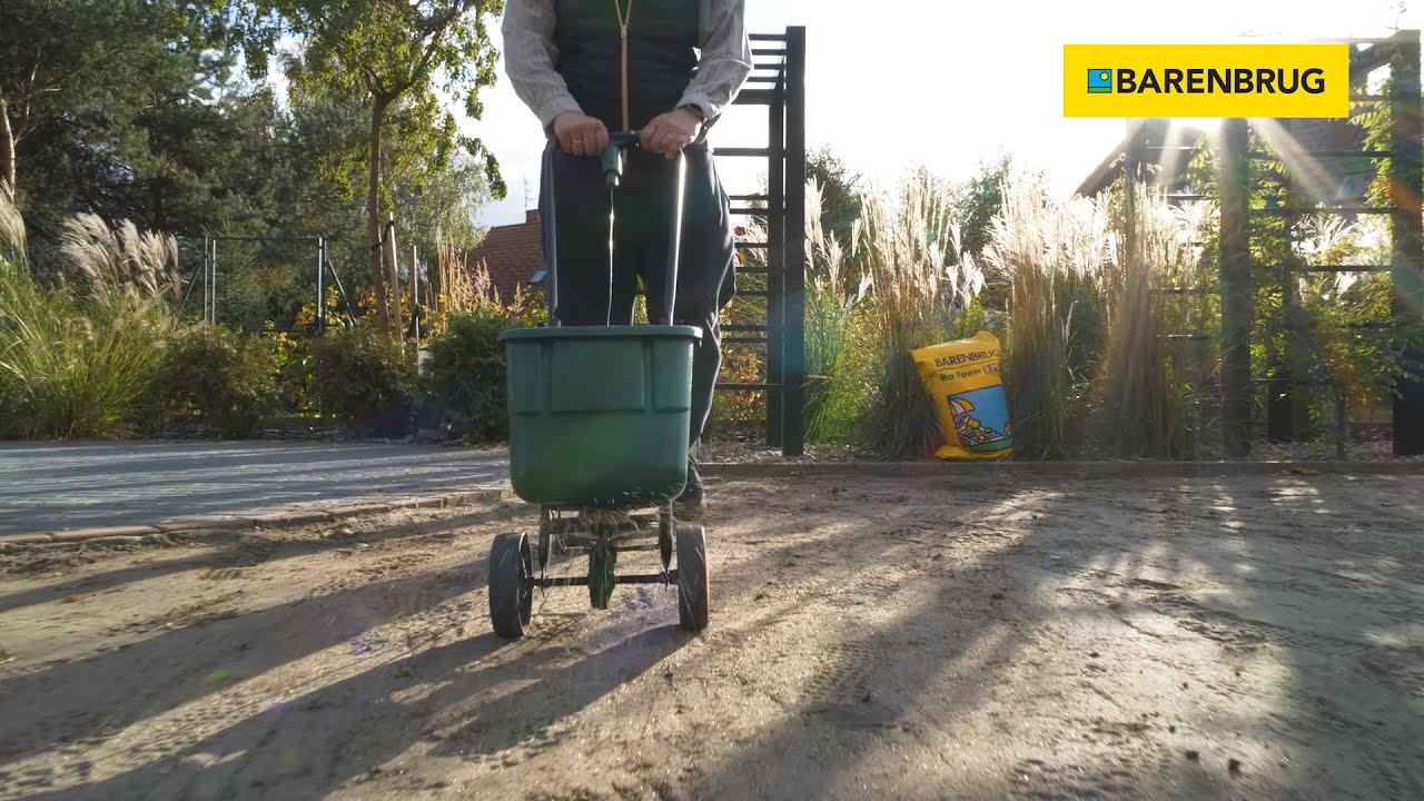 Как посадить газонную траву. Посадка газона стала легче.