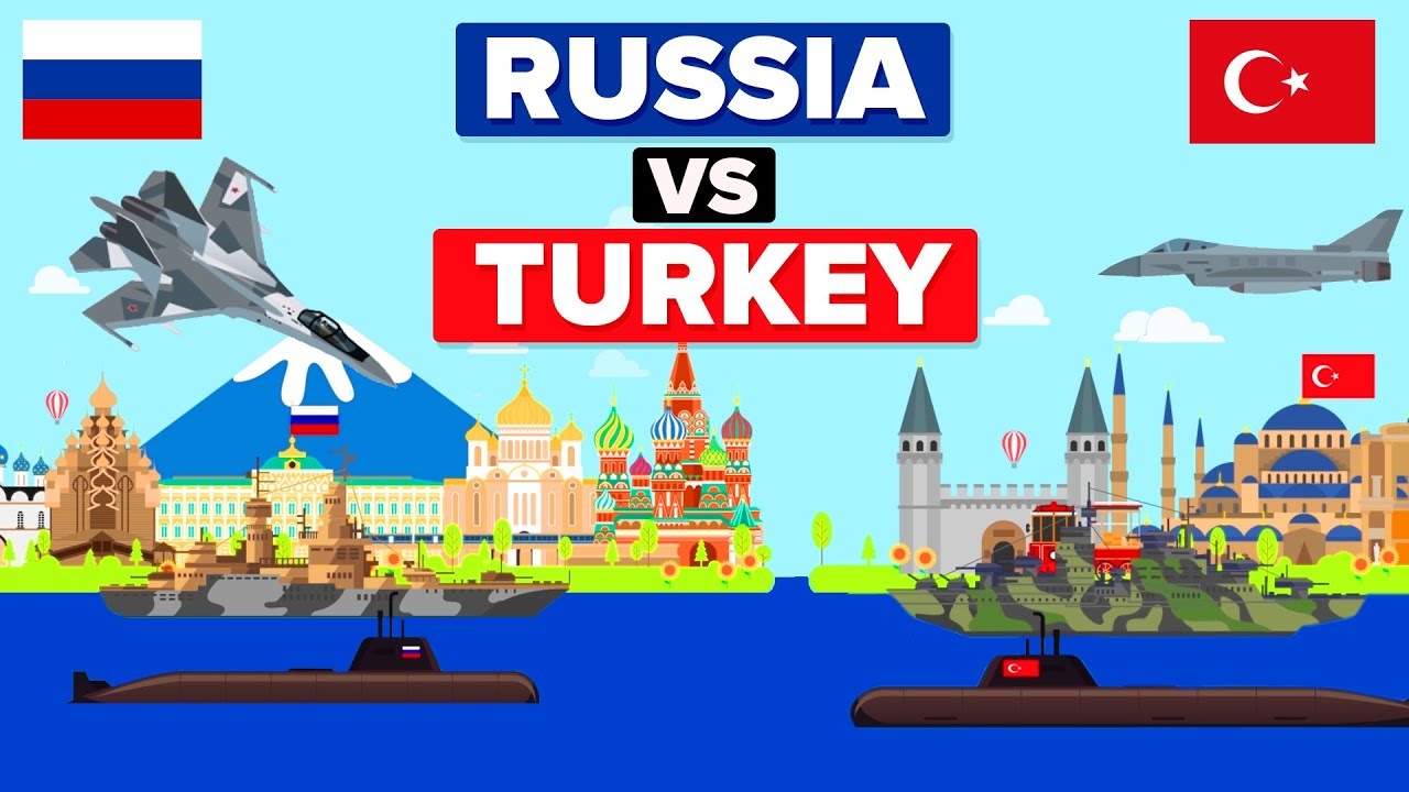 Russia vs Turkey - Who Would Win? (Military / Army Comparison)