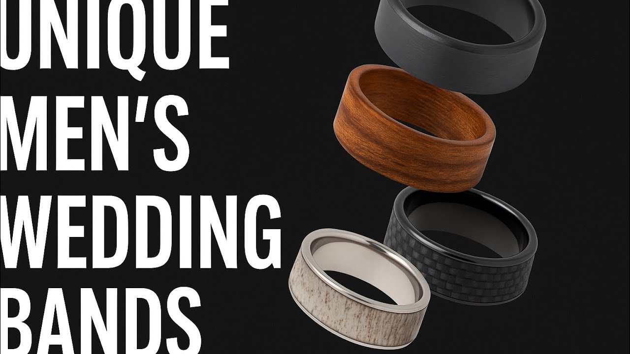 5 Unique Men&rsquo;s Wedding Bands
