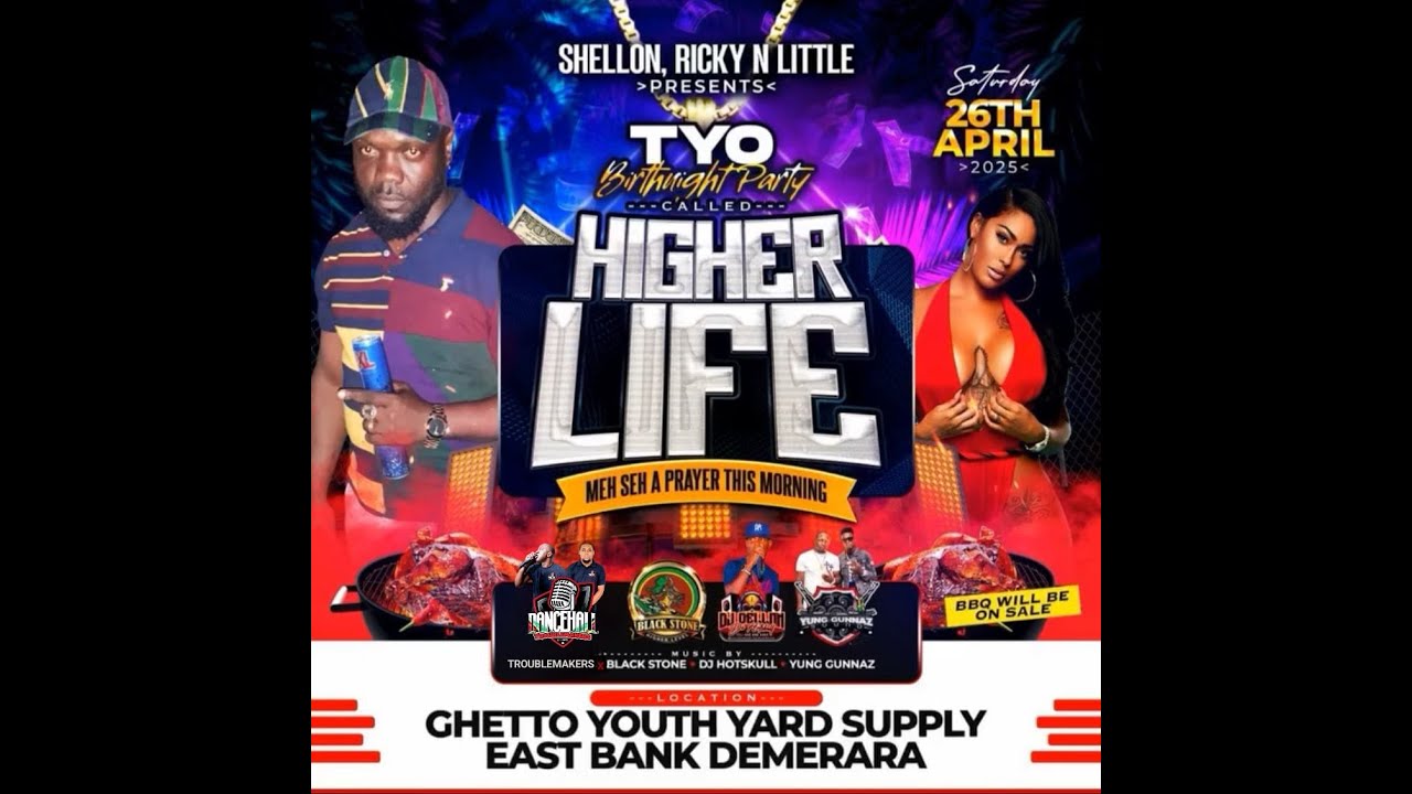 TYO BIRTHNIGHT - HIGHER LIFE (PROMO) - DANCEHALL TROUBLE MAKERS (DJ KESTON & SEL TOP STRIKER)
