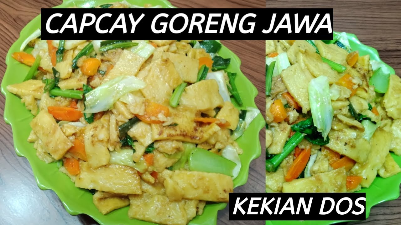 CAPCAY GORENG JAWA TELUR DAN TEPUNG GURIH ENAK BANGET!! Khas Masakan Jawa