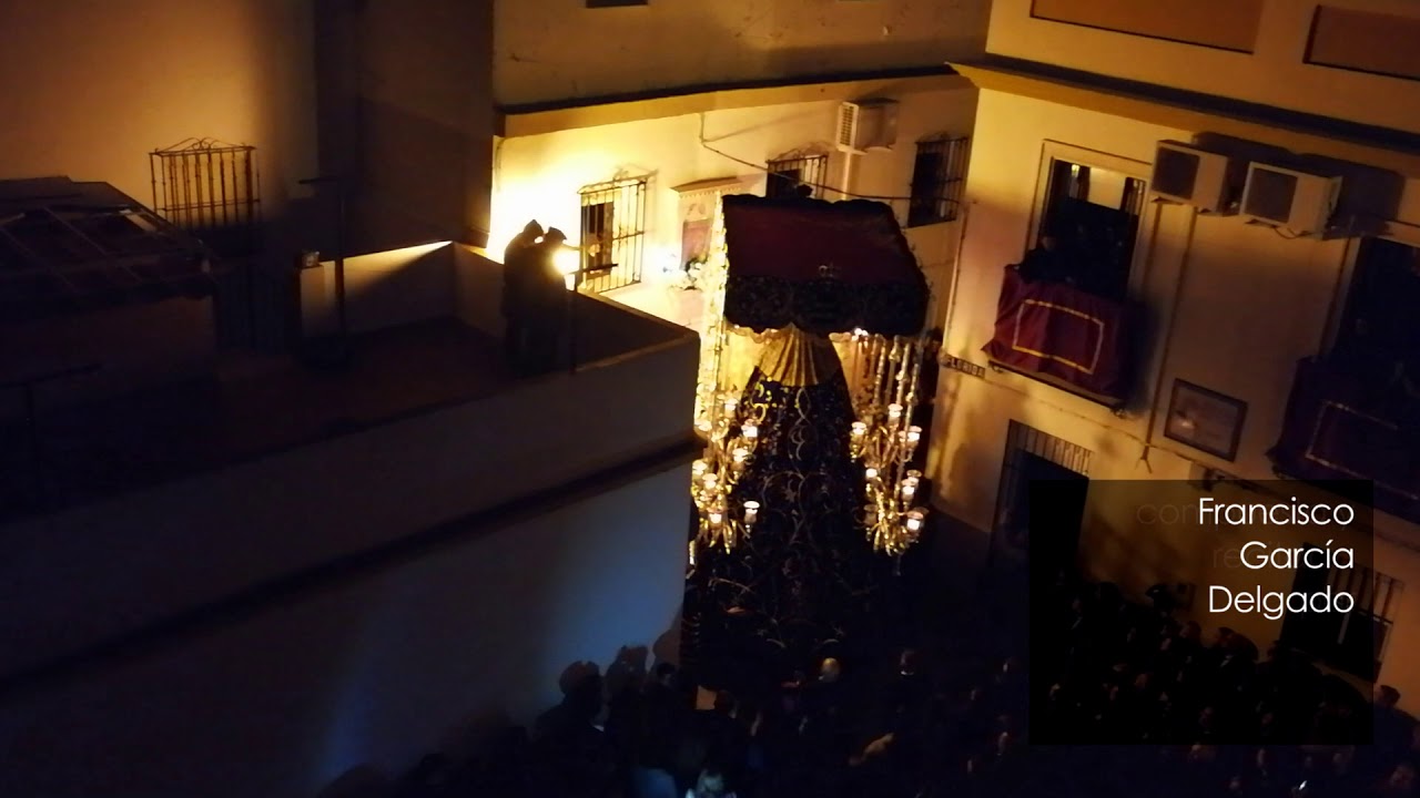 Semana Santa Marchena; Rincón de la Virgen 2018. Virgen de la Piedad (Hermandad del Dulce Nombre)