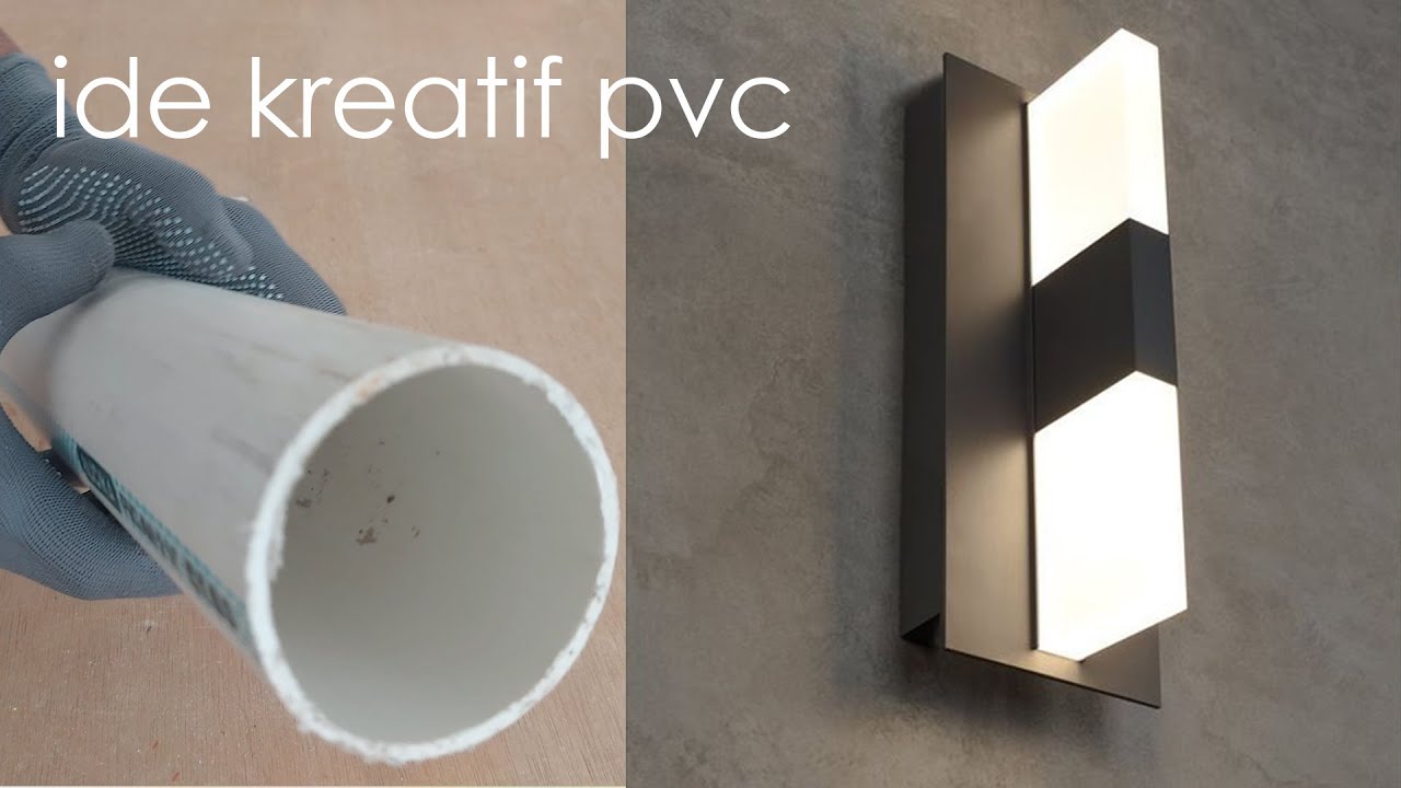 DIY Manfaatkan PVC Bekas jadi Lampu Dekorasi Unik dan Mewah