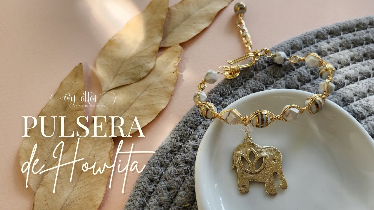 🌟 DIY TUTORIAL PULSERA DE HOWLITA 🥰 FÁCIL Y RAPIDO ⭐