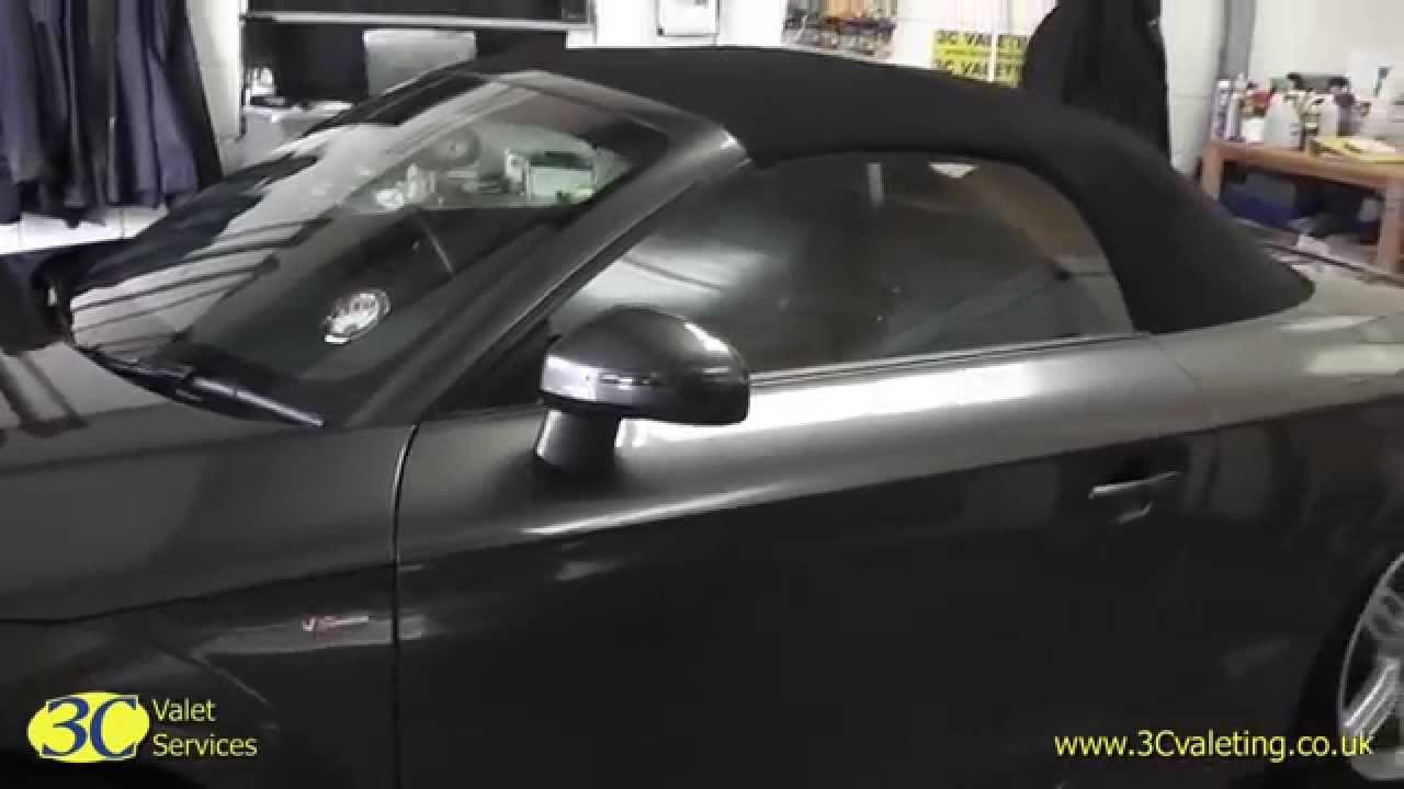 Soft Top Roof Reseal on Audi TT Roadster