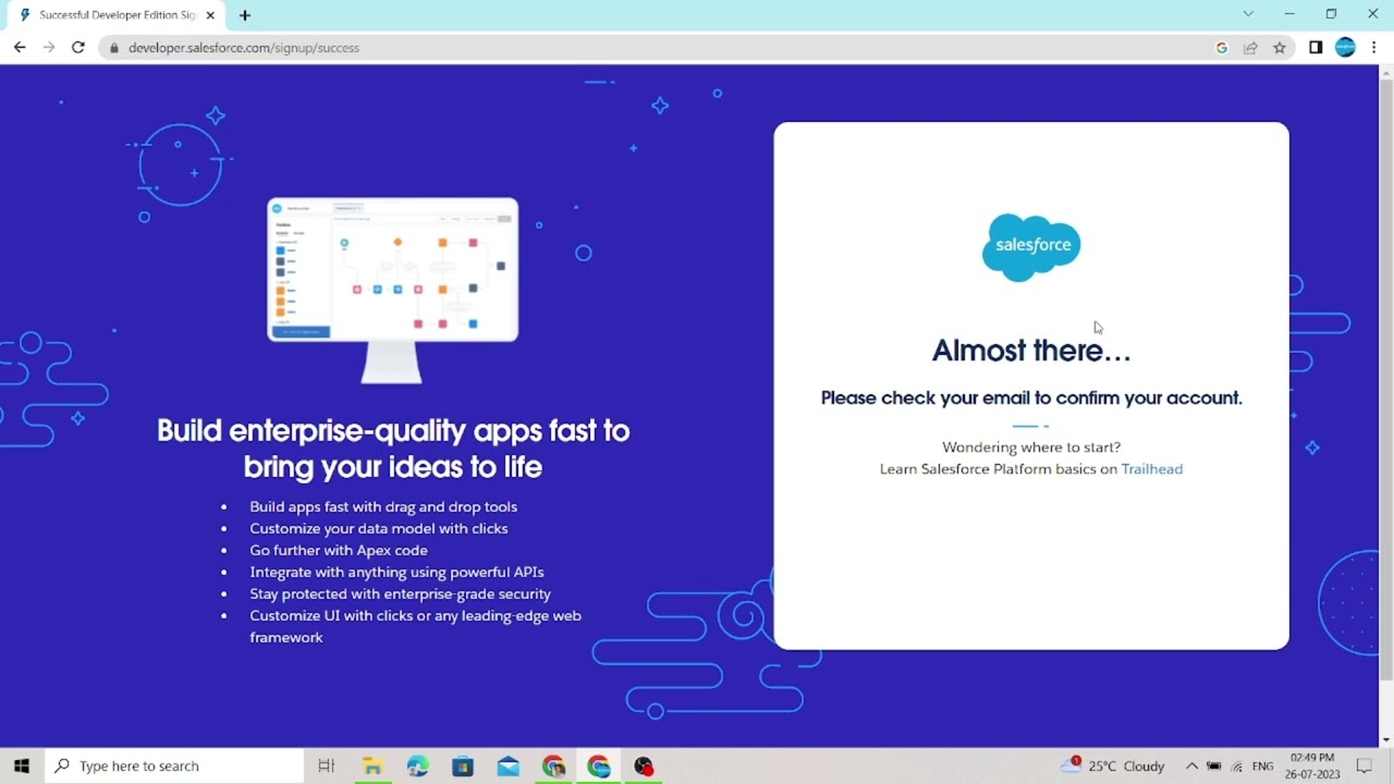 How To Create Free Developer Edition Org | Salesforce | Free Developer Edition Org | Developer | ORG