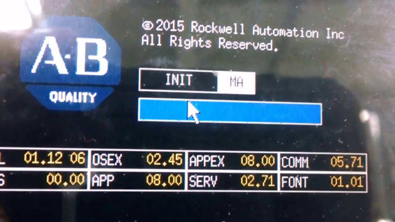 FIRMWARE UPDATE PANELVIEW PLUS 700