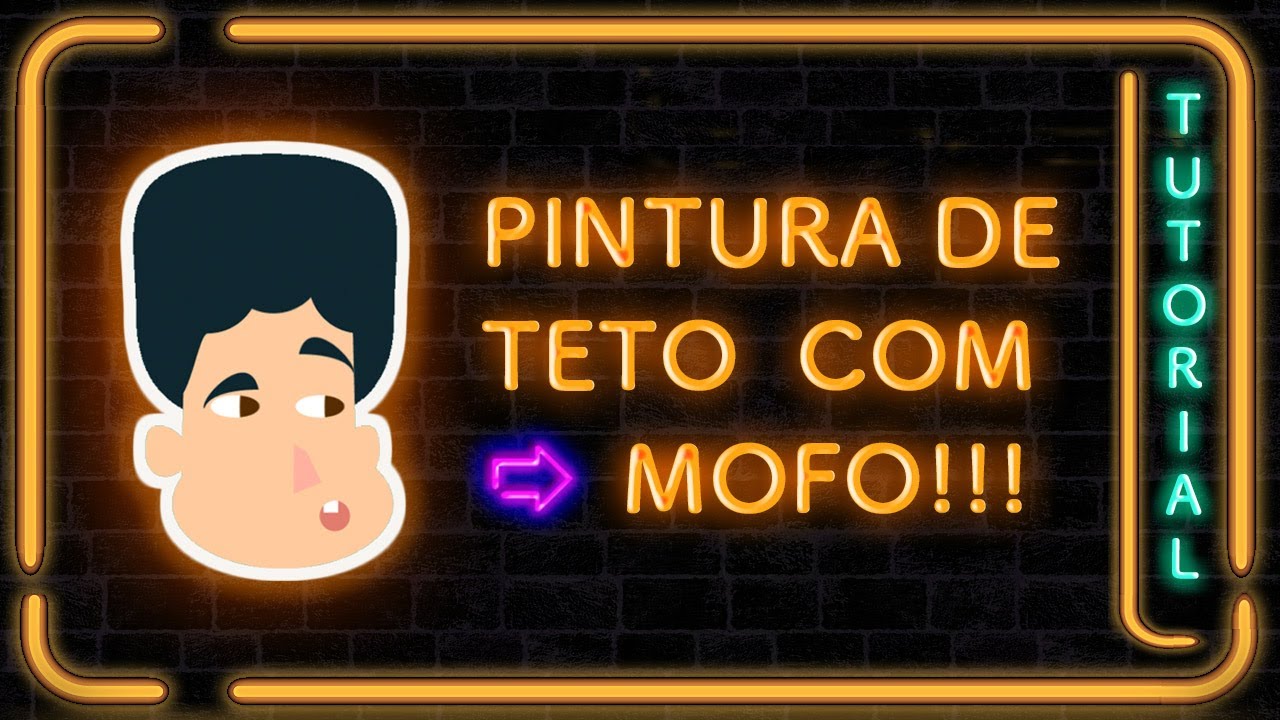 DIY | Como pintar teto de banheiro que tem MOFO | Tutorial