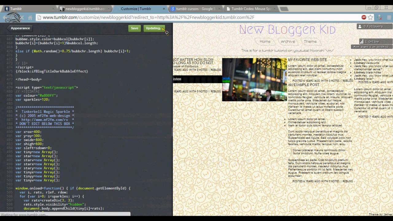 ✰ The Ultimate Tumblr Tutorial Guide ✰