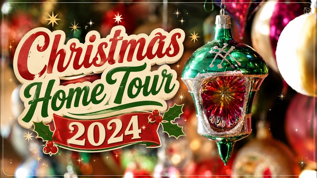 Christmas Home Tour 2024 (with Music)