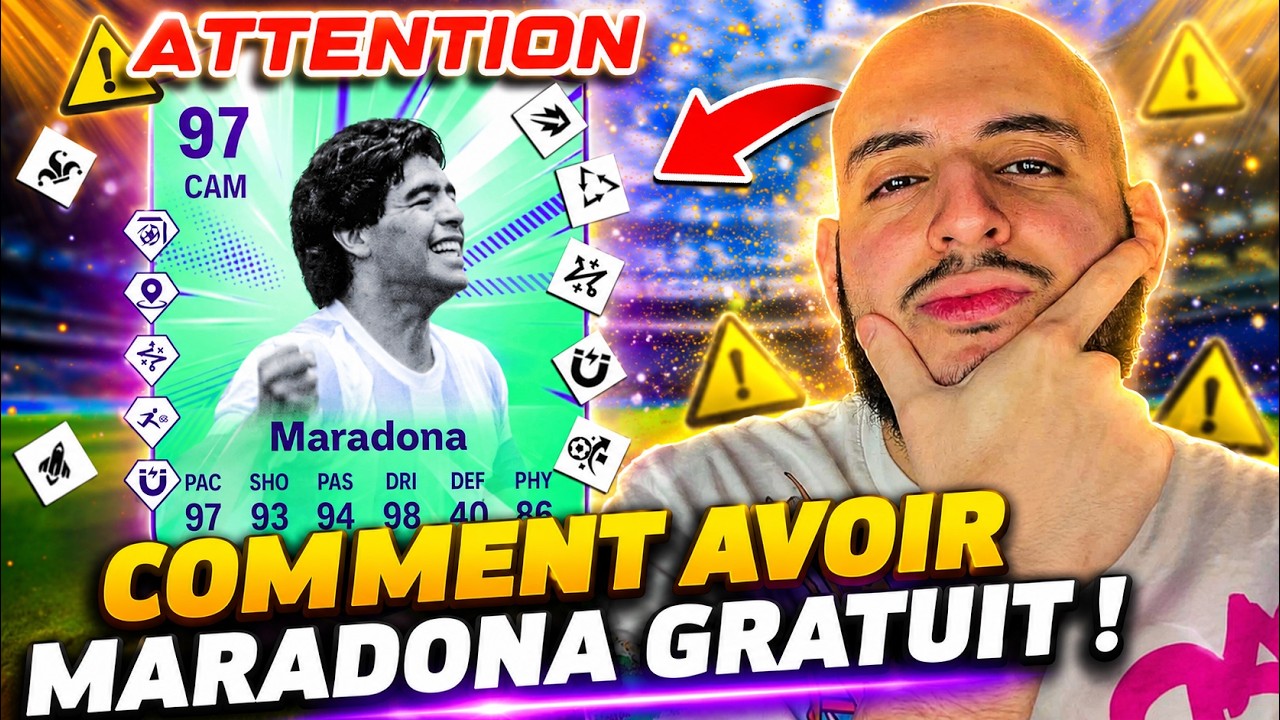 ‼️ HOW TO GET MARADONA FOR FREE AND EASILY IN FC 26 !
