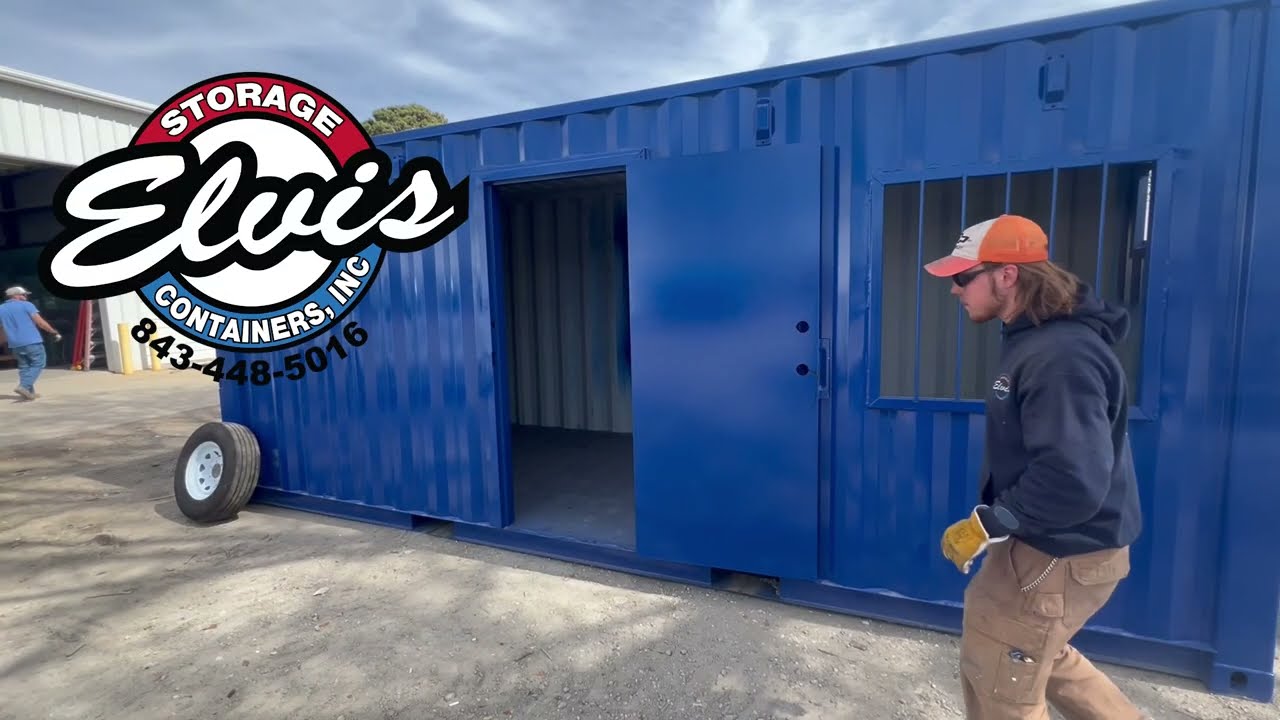 Shipping Container Office For Sale or Rent :: Myrtle Beach SC | Elvis Service Company