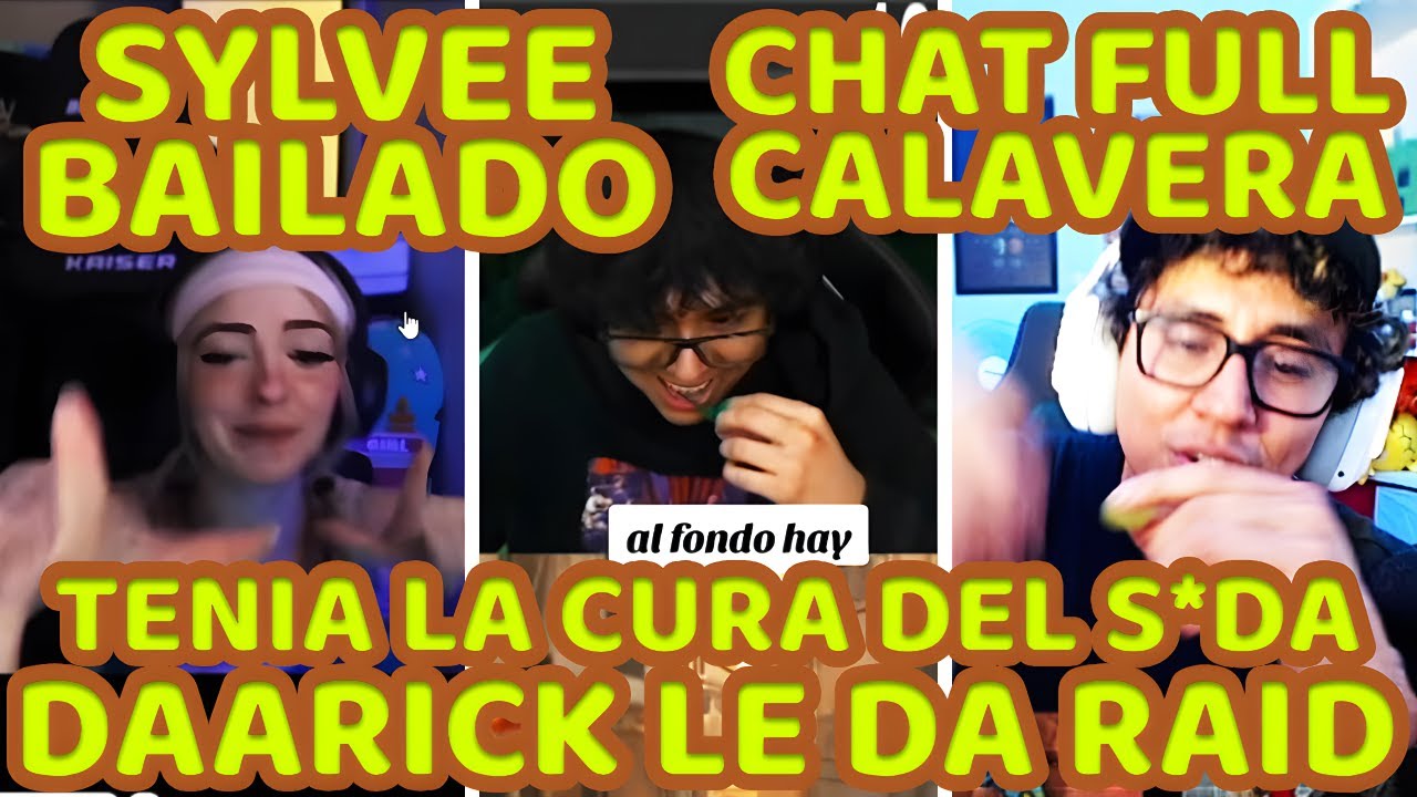 ANTHONY RECIBE RAID DE DAARICK Y SE PONE A VER CLIPS DE SYLVEE, DAARICK Y HABLA DE CURA DEL S*DA PEZ