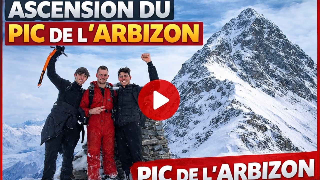 ASCENSION HIVERNALE DU PIC DE L’ARBIZON ❄️ On ne s’attendait pas à ça…