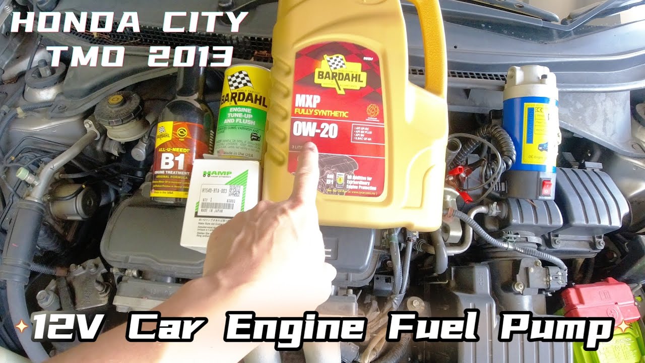 Engine Oil Change Made Easy with an 12V Electric Fuel Pump